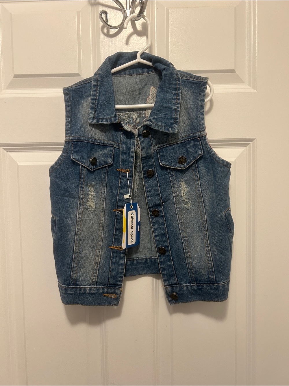 Kids Denim Vest